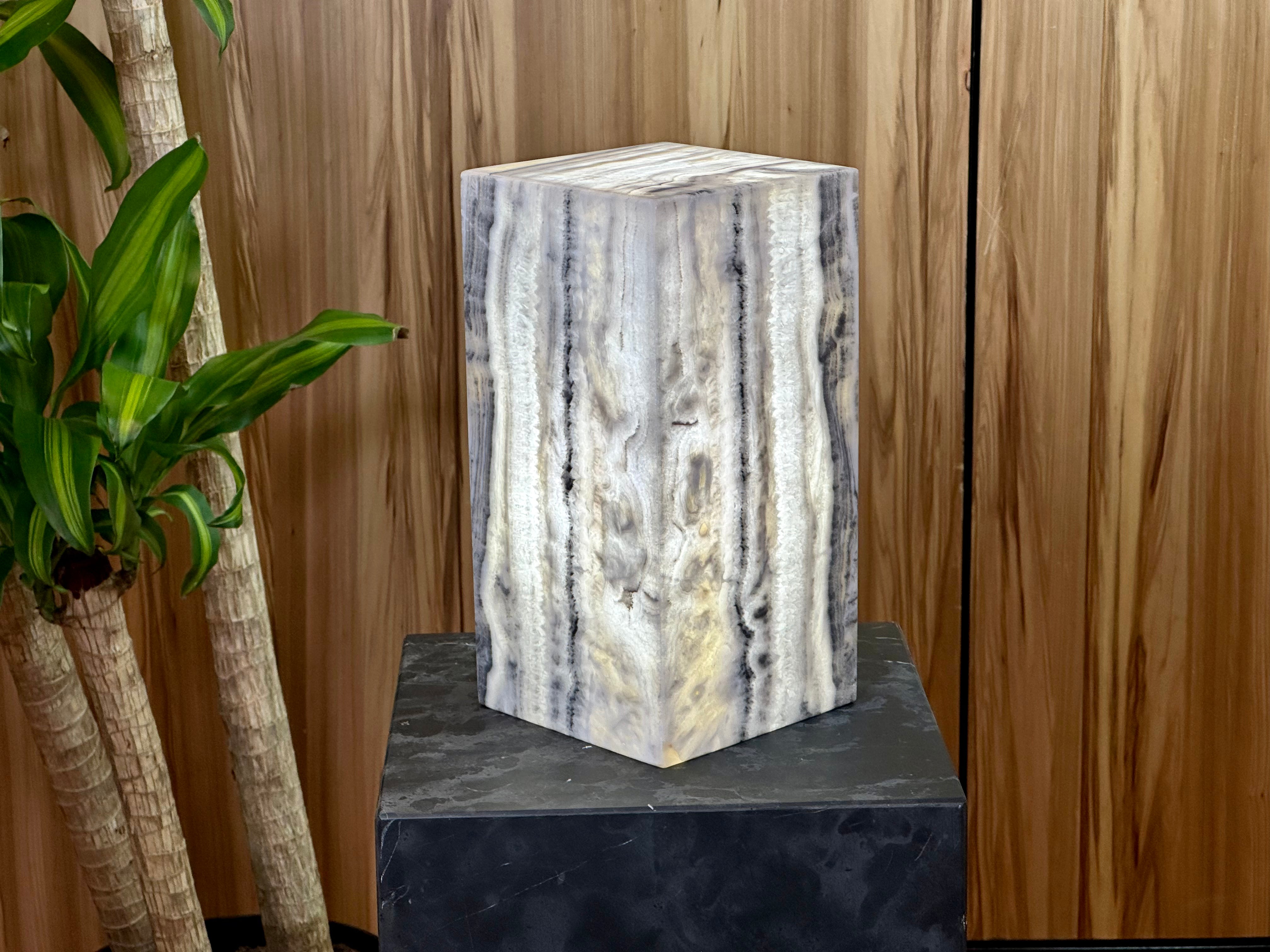 Designer Stone Lamps for Home Decor - Elevate your interior decor with handcrafted onyx lamps perfect for bedroom, living room or office