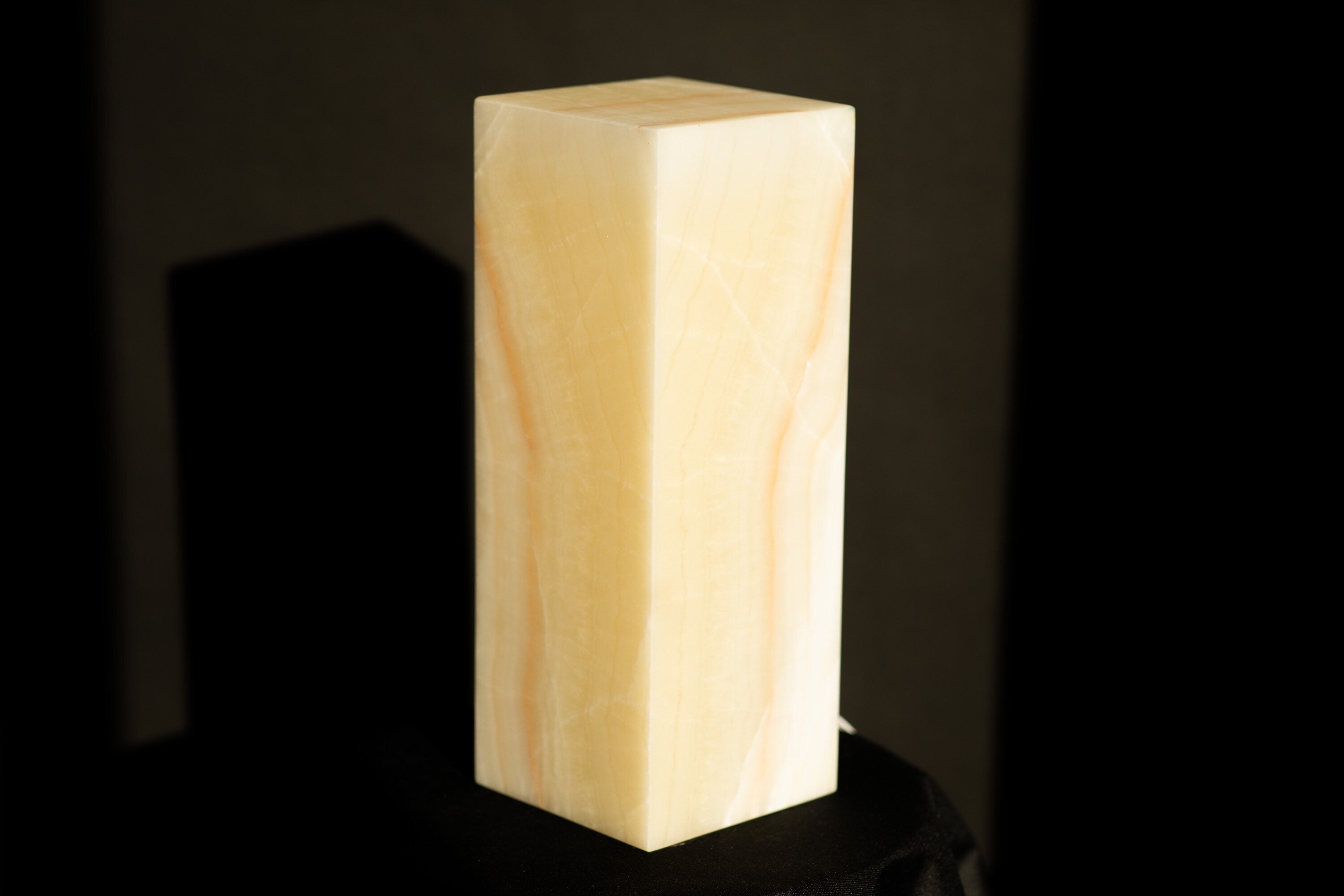 Accented Cream Tower - 16 Inches Tall