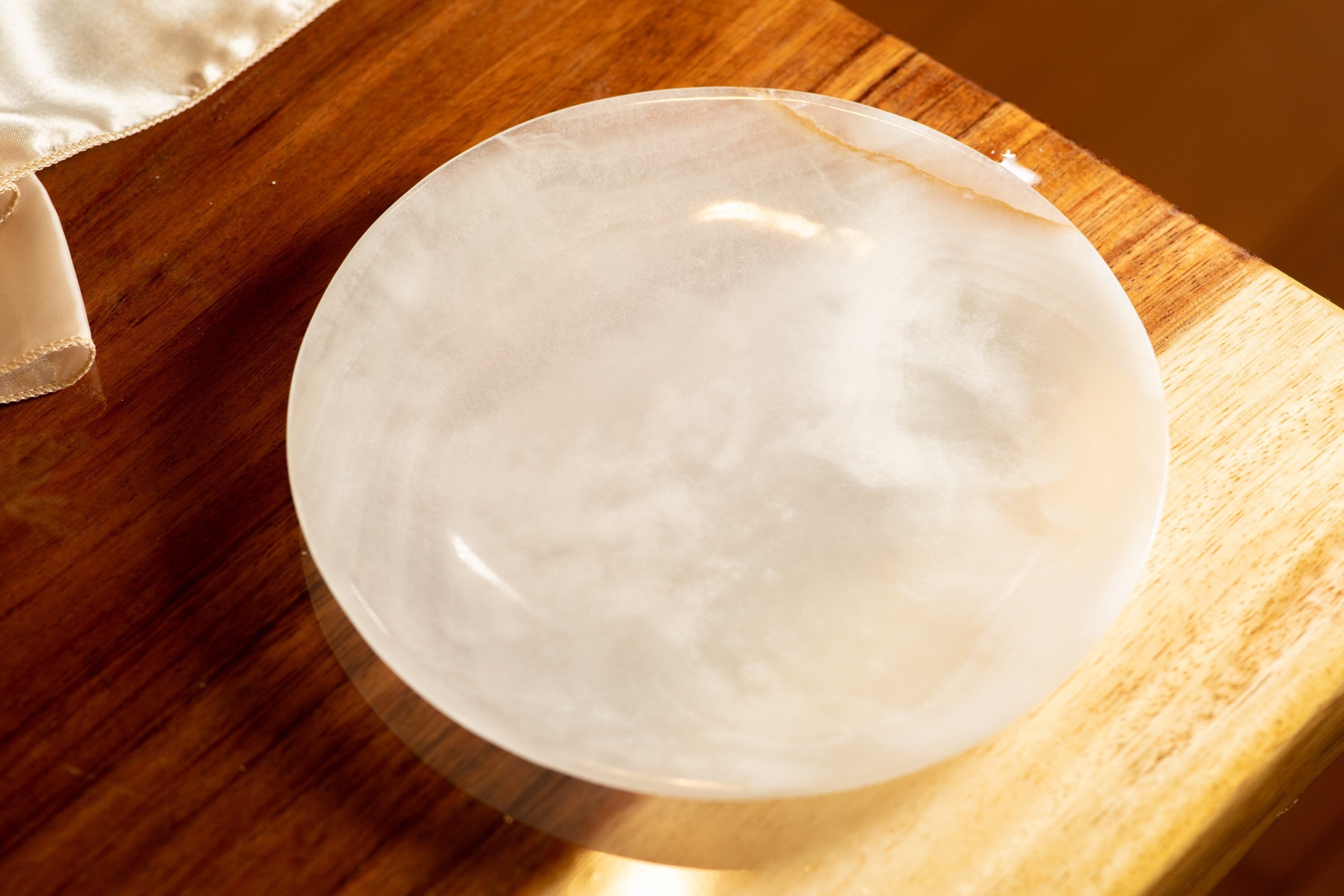 Clear Onyx Plates - Handcrafted