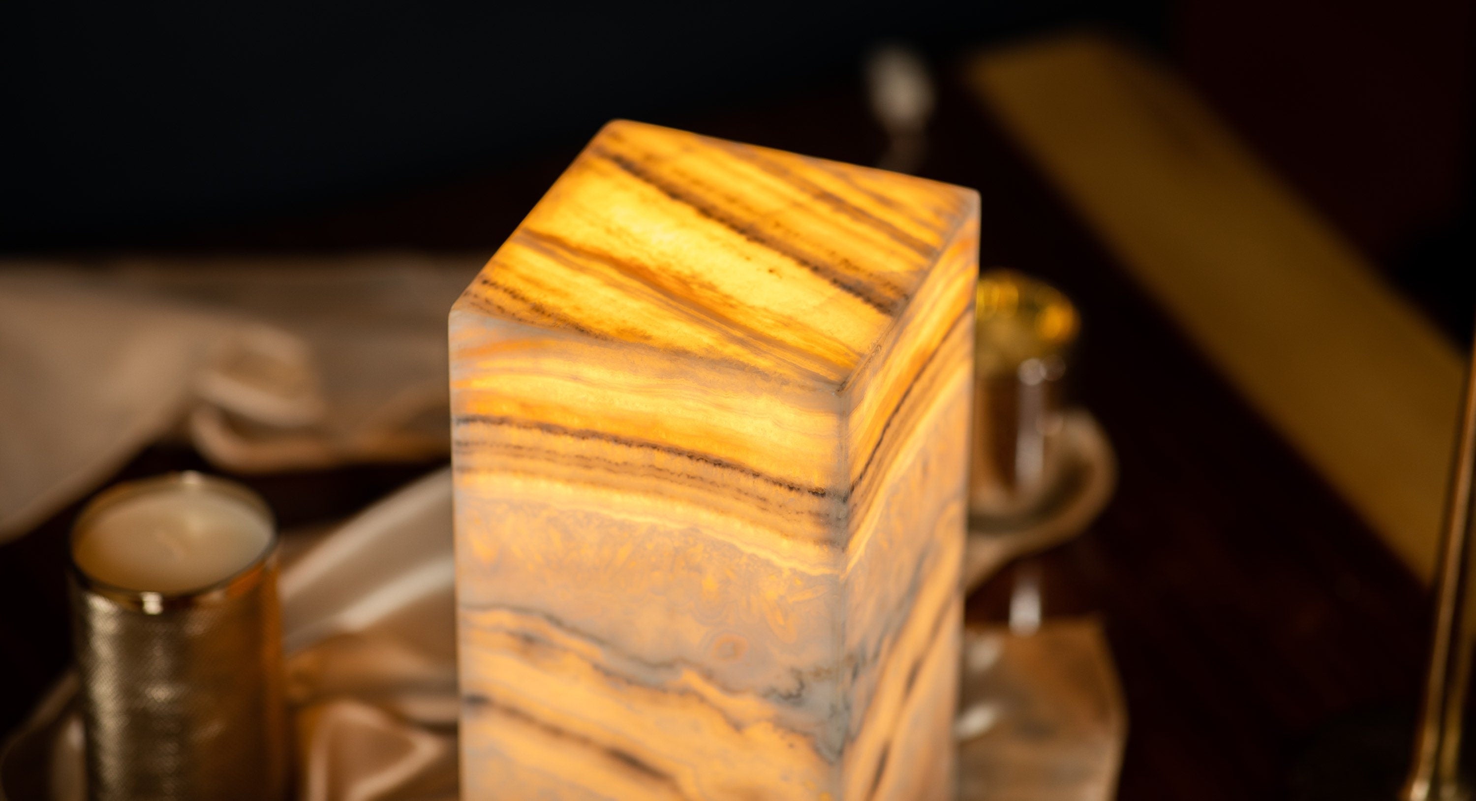 Found in the Ground Table Lamp - Perfect for Living Room Decor - Ideal Decoration for Office Masterfully Crafted by Artisans