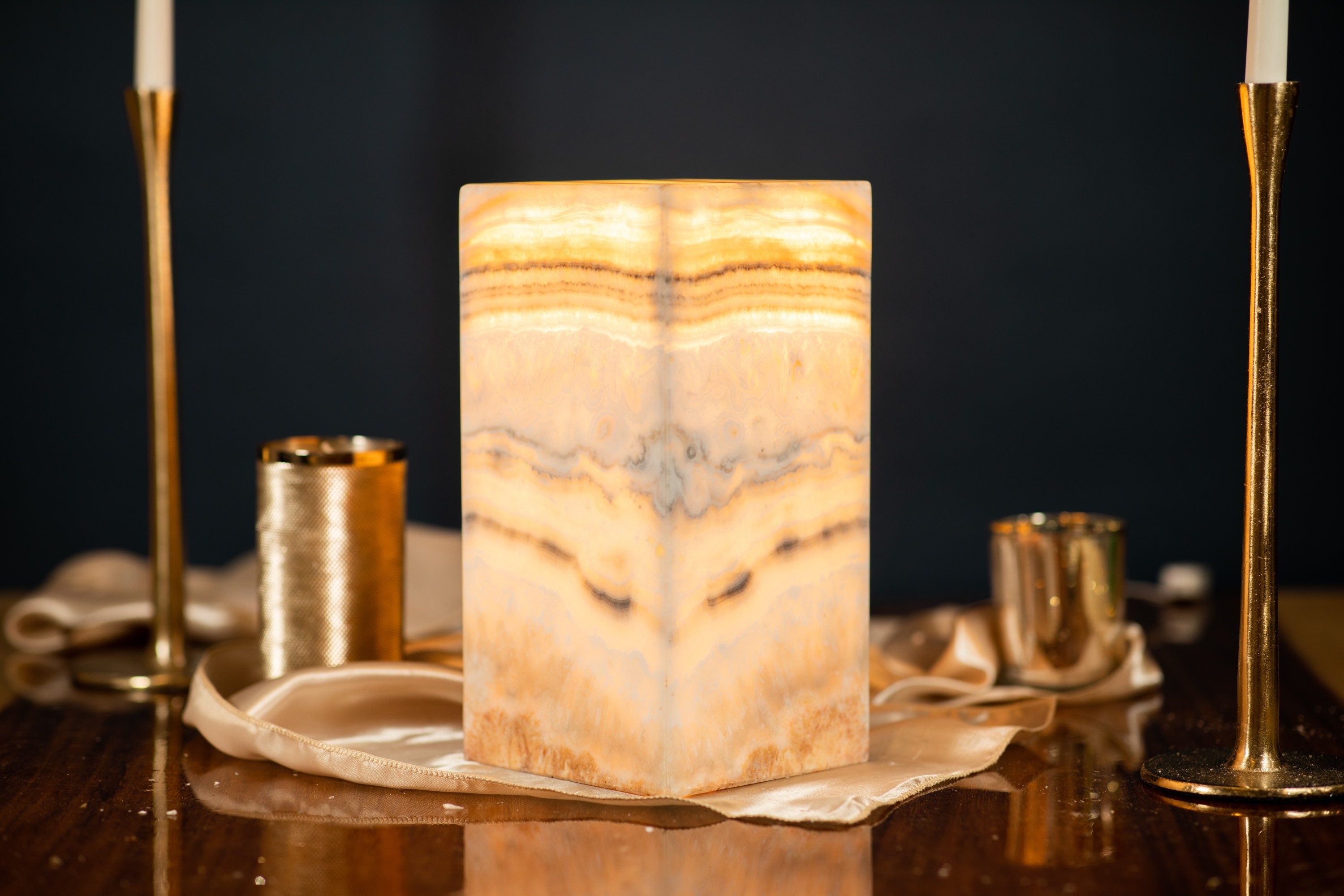 Found in the Ground Table Lamp - Perfect for Living Room Decor - Ideal Decoration for Office Masterfully Crafted by Artisans